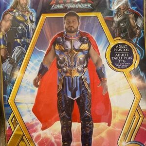 Thor Love and Thunder XXL Costume - Red and Blue